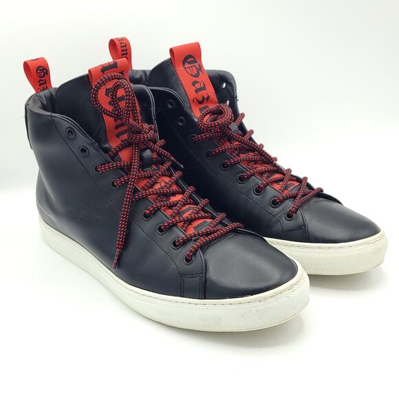 JOHN GALLIANO High Top Black Red Laces men\'s size 10.5 US 44 EU main image 7